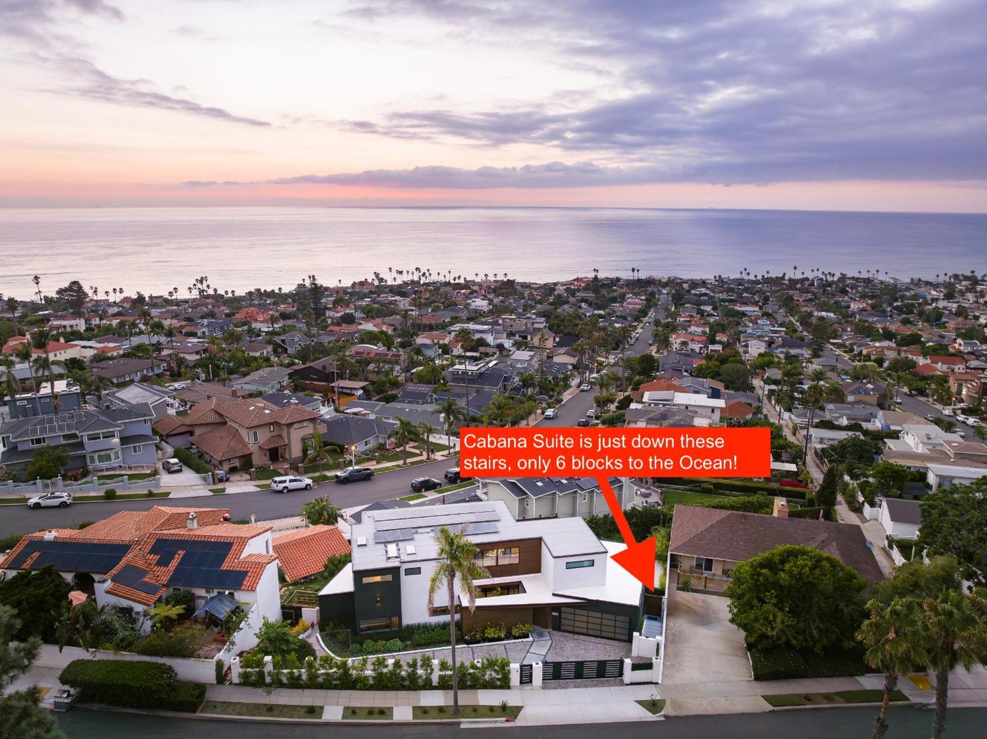 Apartamento Contemporary Ocean Sunset Views With Firepit Pt Loma Close To Plnu